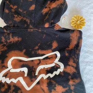 Fox Bleached Hoodie🖤